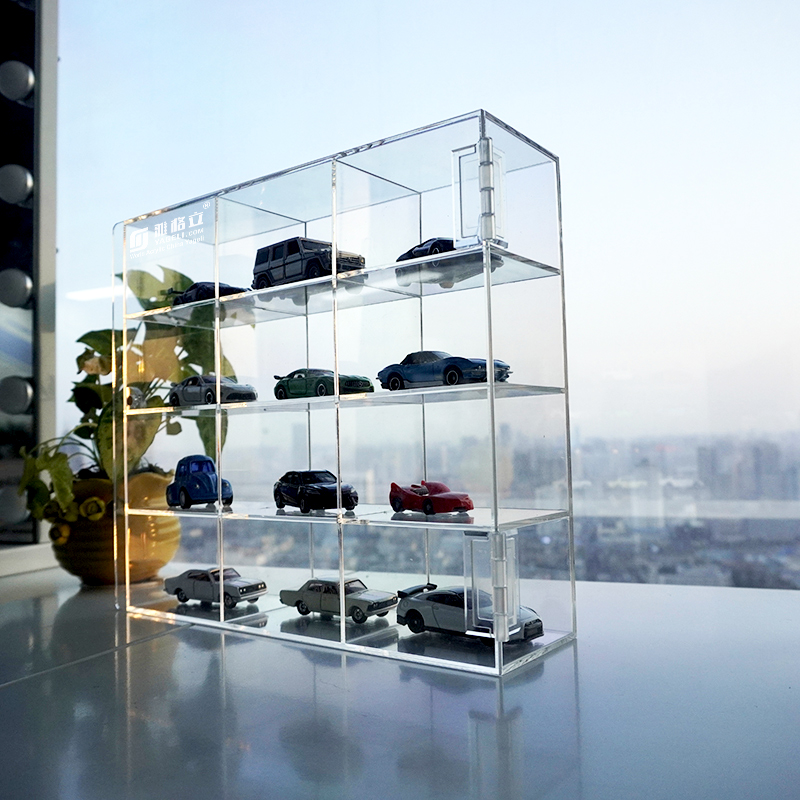 acrylic display case for toy cars