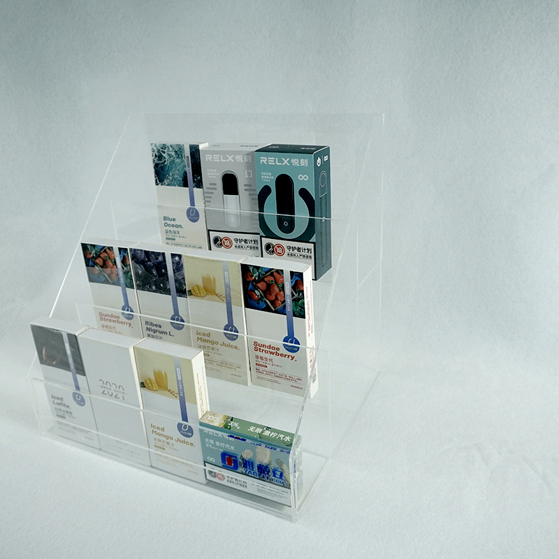 acrylic E-cigarette display stand