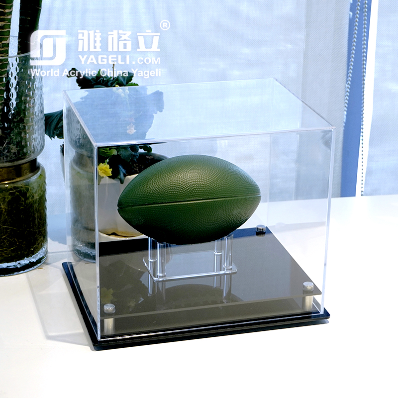 acrylic football helmet display case 