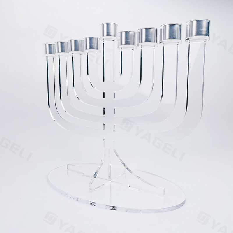 Lucite Menorah