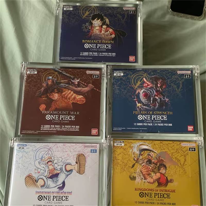 One Piece booster box acrylic protector