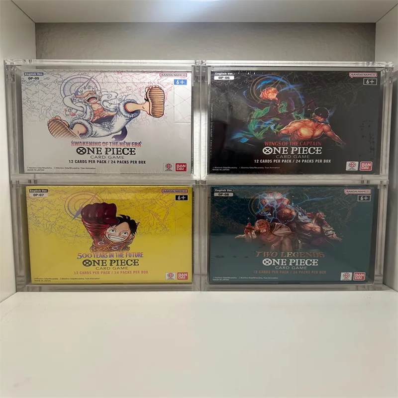 sealed booster box display case