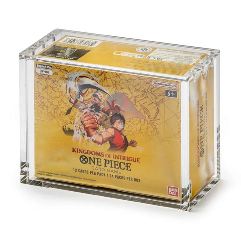 sealed booster box display case