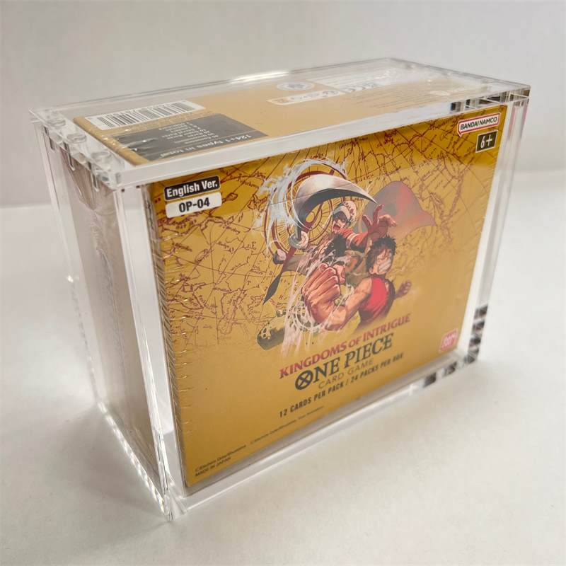 sealed booster box display case