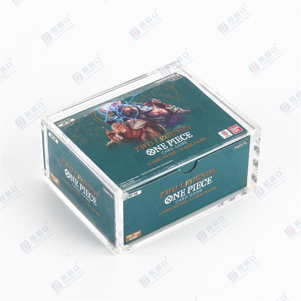 sealed booster box display case