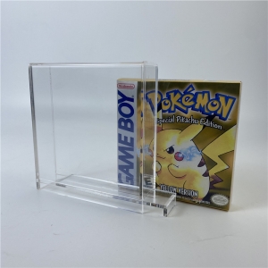البيع بالجملة perspex البوكيمون GameBoy لون مربع لعبة فيديو الاكريليك 