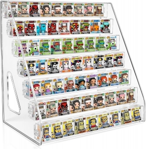 رف عرض شفاف لـ Funko Bitty Pop
