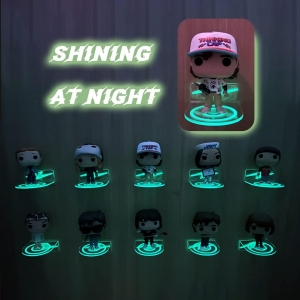 رفوف عائمة صغيرة من الأكريليك الشفاف لـ Funko Pop 
