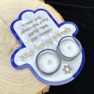 حامل شموع قوس هامسا لوسيت شبات 