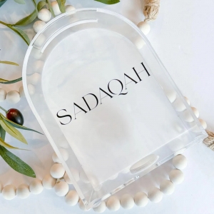 صندوق صدقة أكريليك بالجملة 