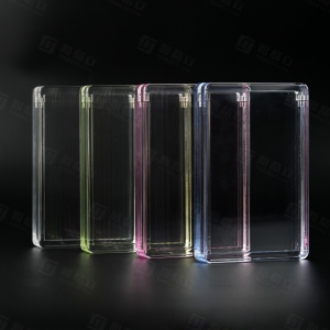 صندوق عرض بطاقات PSA من الأكريليك الملون 