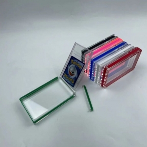 حامل بطاقات مغناطيسي شفاف بلمسة واحدة 35pt 