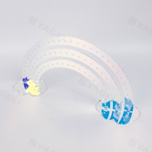 حامل عرض أقراط أكريليك فاخر 