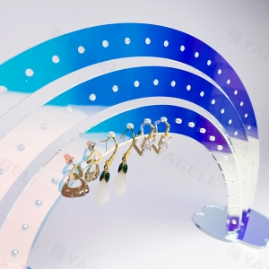 حامل عرض أقراط أكريليك فاخر 