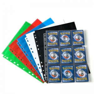 صفحات إعادة تعبئة ألبوم بطاقات التداول TCG 