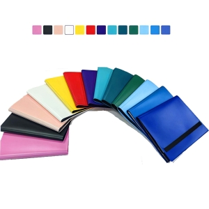 مجلد بطاقات التداول PP ذو 4 جيوب 