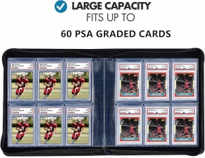 مجلد PSA من الجلد الصناعي بستة جيوب 