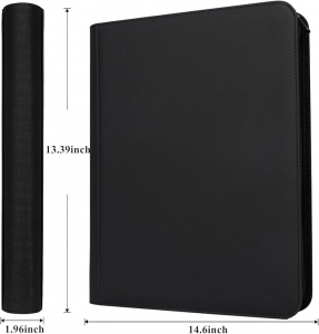 ألبوم بطاقات التداول بسحاب لألواح PSA