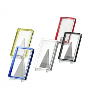 مجلد بطاقات التداول PP ذو 4 جيوب 