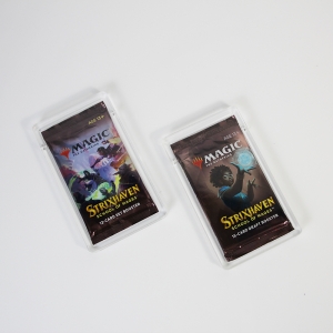 علبة حماية أكريليك مقاومة للأشعة فوق البنفسجية بنسبة 97% لحزمة معززات لعبة ماجيك: ذا جاذرينج (مقاس عالمي)