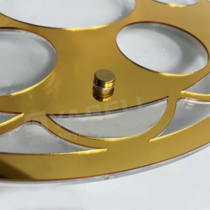 طبق تقديم فاخر من الأكريليك المقاوم للأشعة فوق البنفسجية 